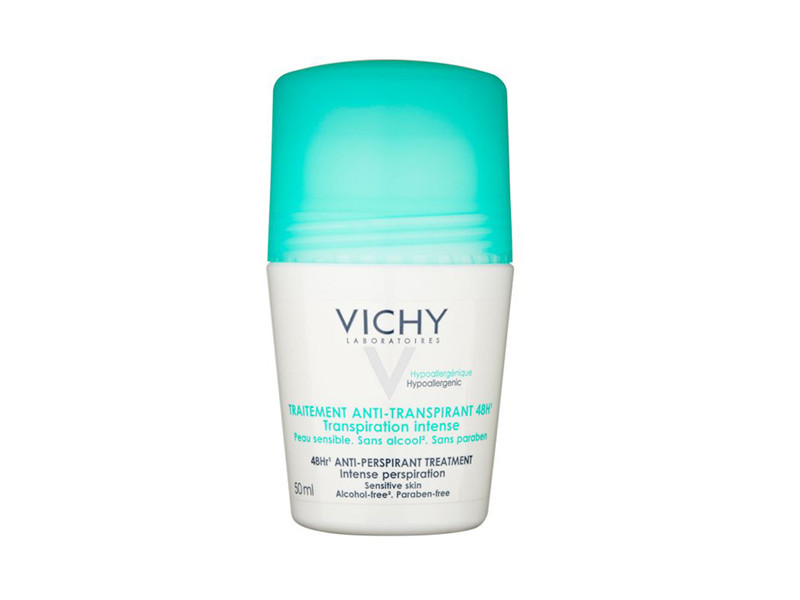 Vichy Deodorant 48 Hour Intensive Anti-perspirant Treatment Roll-on, 50 Ml