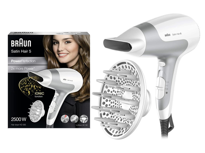 Braun Satin Hair 5 Powerperfect Hair Dryer 2500w-hd585