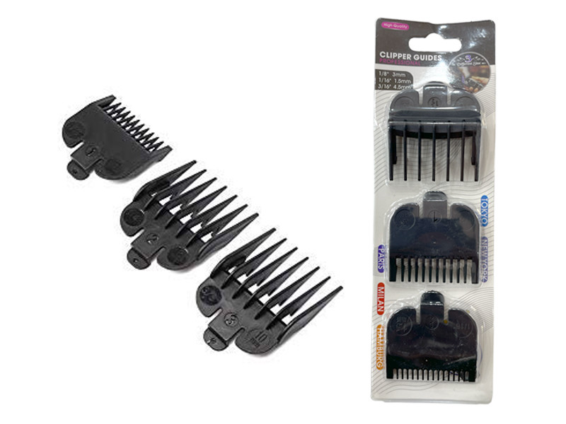 3pcs Professional Hair Clipper Combs Guides