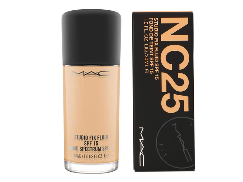 Mac Nc25 Studio Fix Liquid Foundation Spf 15-30ml