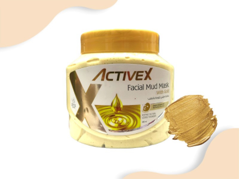 Activex Facial Mud Mack With Gold 500 M