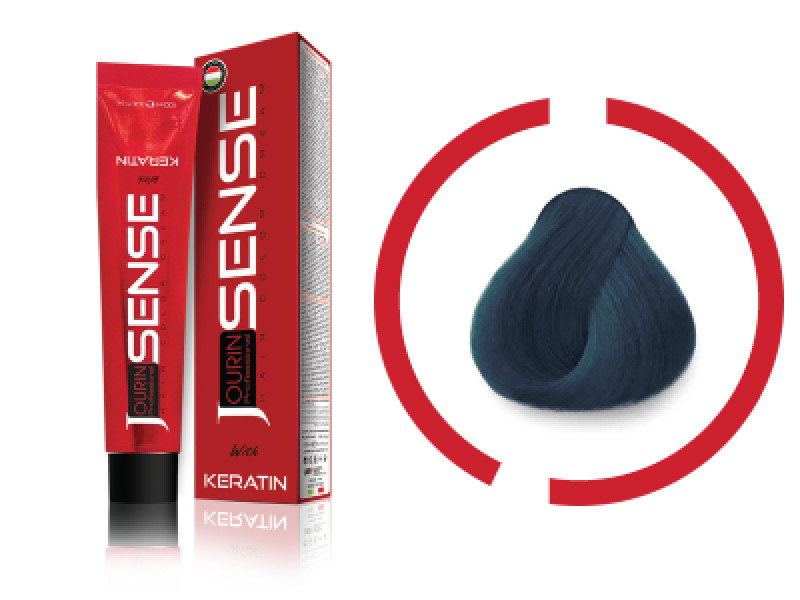 Jourin Sense Hair Color With Keratin 100 Ml 7.09 Intense Blue Light Ash