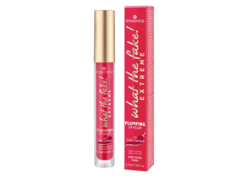 Essence What The Fake! Exetreme Plumpping Lip Filler Shiny Tinted Finish 4.2ml