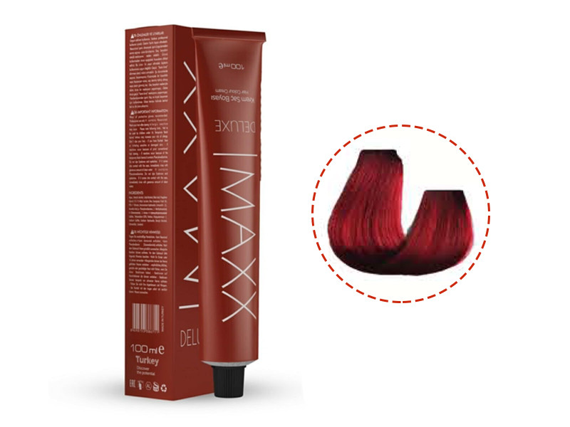 Maxx Deluxe Hair Colour 5/65 Strawberry Red 100ml