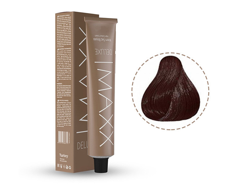 Maxx Deluxe Hair Colour 6/68 Velvet Brown 100ml