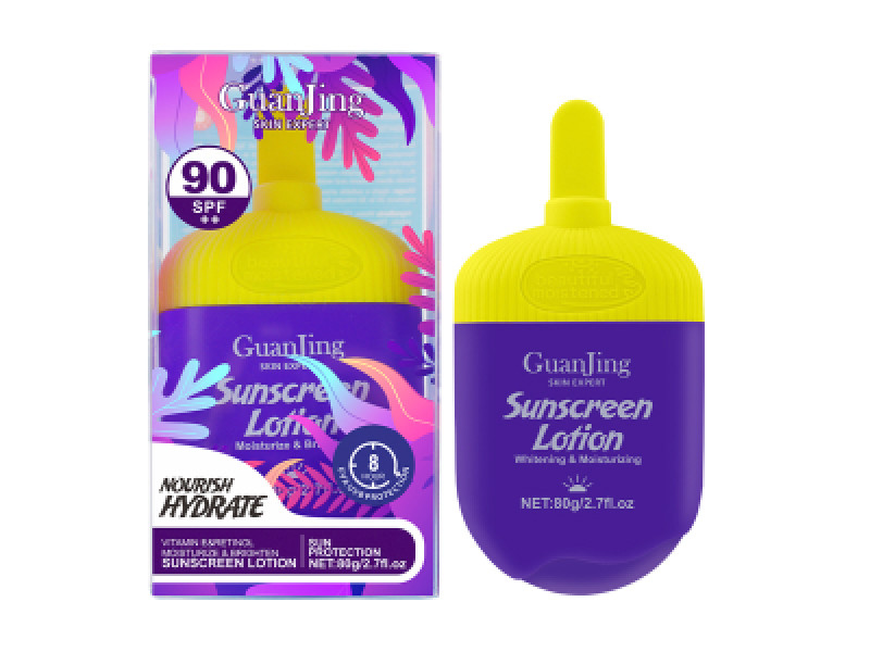 Guanjing Moisturize Nourish Hydrate Spf90 Sunscreen Lotion 80