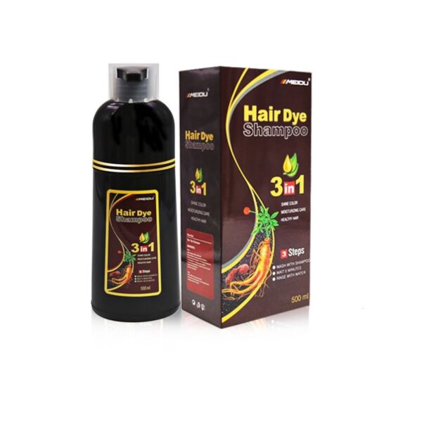 Meidu Hair Dye Shampoo Chestnut Brown 500 Ml