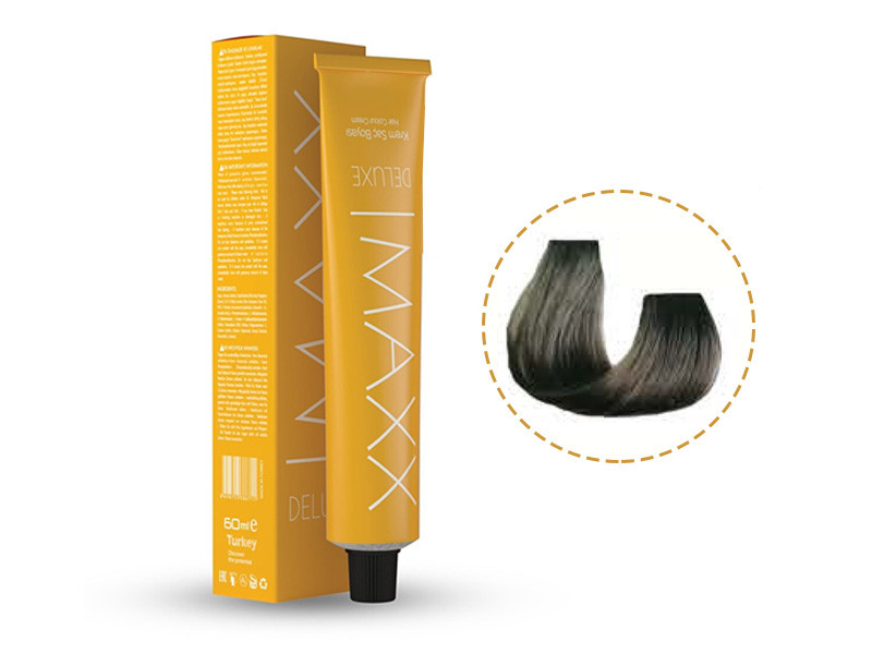 Maxx Deluxe Hair Colour 6/11 Intense Ash Dark Blonde 100 Ml