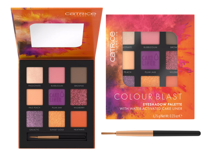 Catrice Colour Blast Eyeshadow Palette 010 Tangerine Meets Lilac