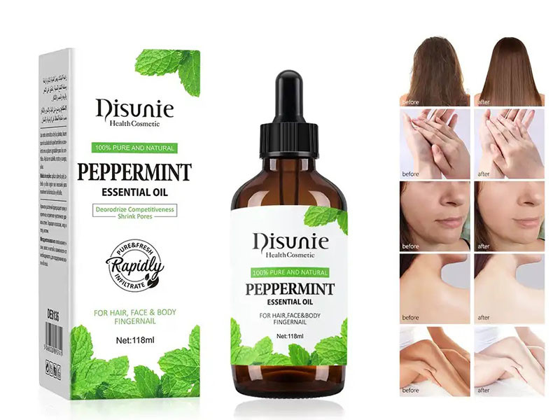 Disunie 100% Pure And Natural Peppermint Essential Oil 118 Ml