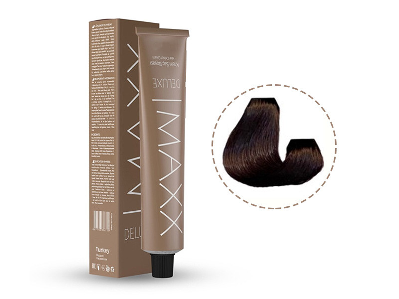 Maxx Deluxe Hair Colour 5/77 Bitter Chocolate 100ml