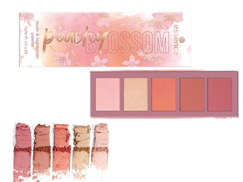 Essence Peachy Blossom Blush And Highlighter Palette