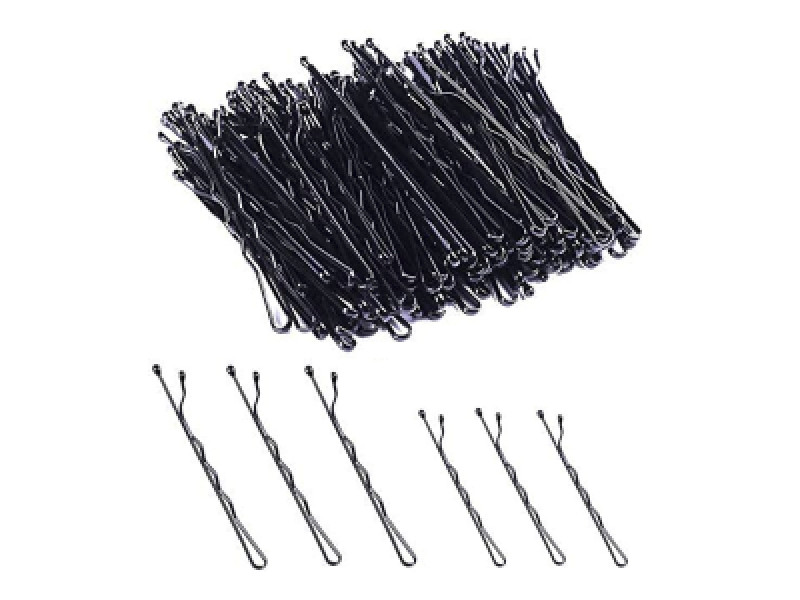 Hairlines Hair Grips Black Bobby Pins 250 Pieces