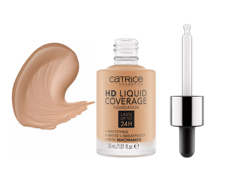 Catrice 046 Hd Liquid Coverage Foundation 30ml- Camel Beige