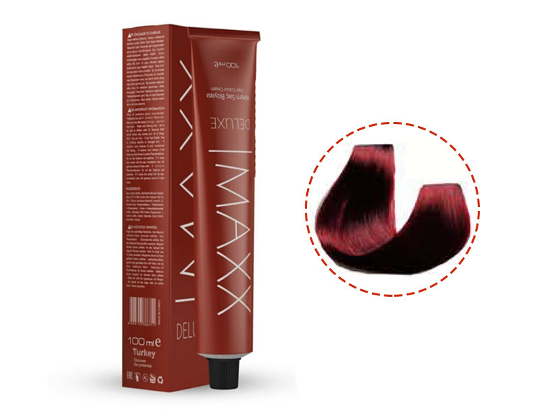 Maxx Deluxe Hair Colour 55/46 Magic Red 100ml