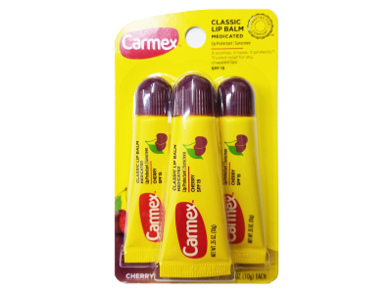 Carmex 3-piece Fresh Cherry Lip Balm 3x10g