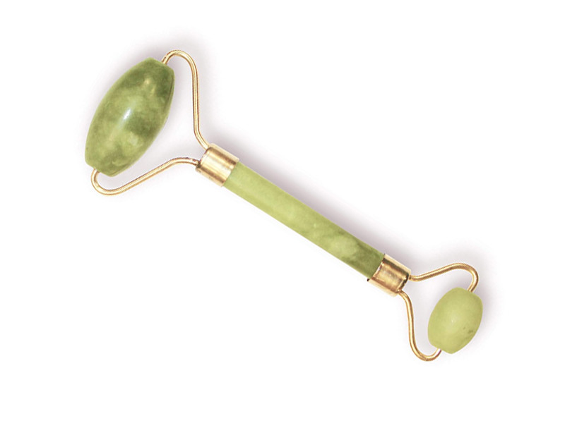 Flfwlass Double Wheel Jade Roller Massage