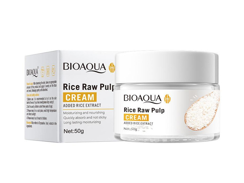 Bioaqua Rice Raw Pulp Cream 50ml