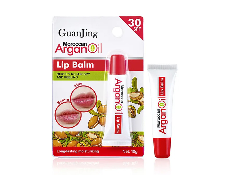 Guanjing Moroccan Argan Oil Lip Balm 30spf 10g