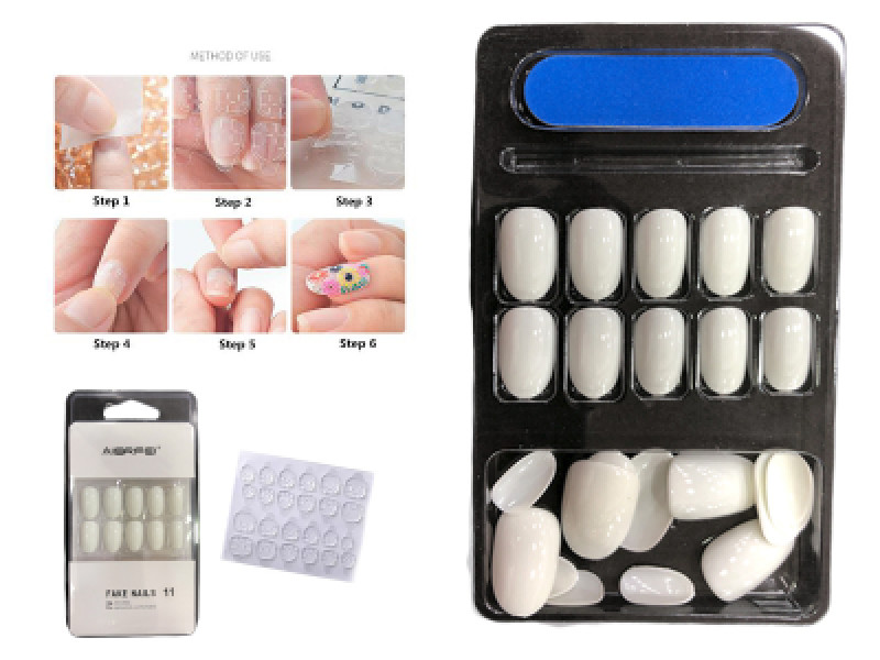 Aierfel Sticker Nails 24 Pieces Q809-11