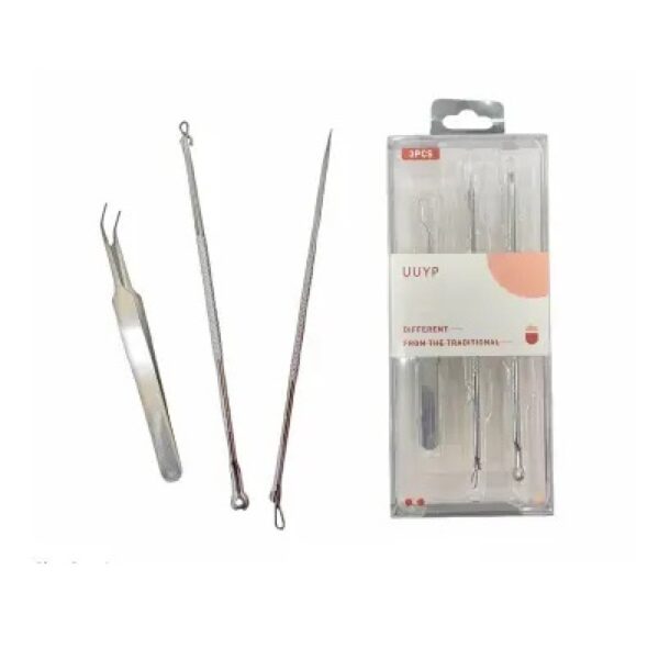 3 In1 Professional Stainless Steel Pimple Acne Blemish Removal Tools Yp B36