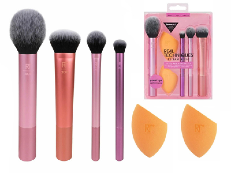 Real Techniques Everyday Essentials Brush Set Multicolour-0199