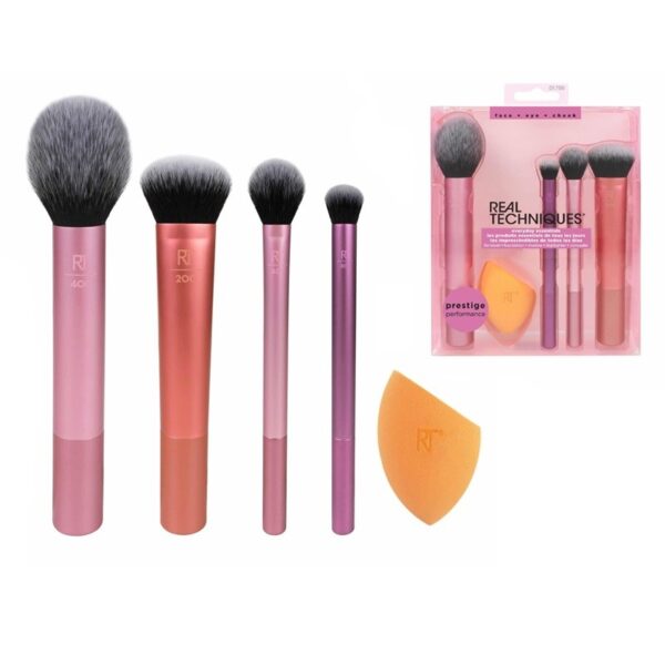 Real Techniques Everyday Essentials Brush Set Multicolour-01786