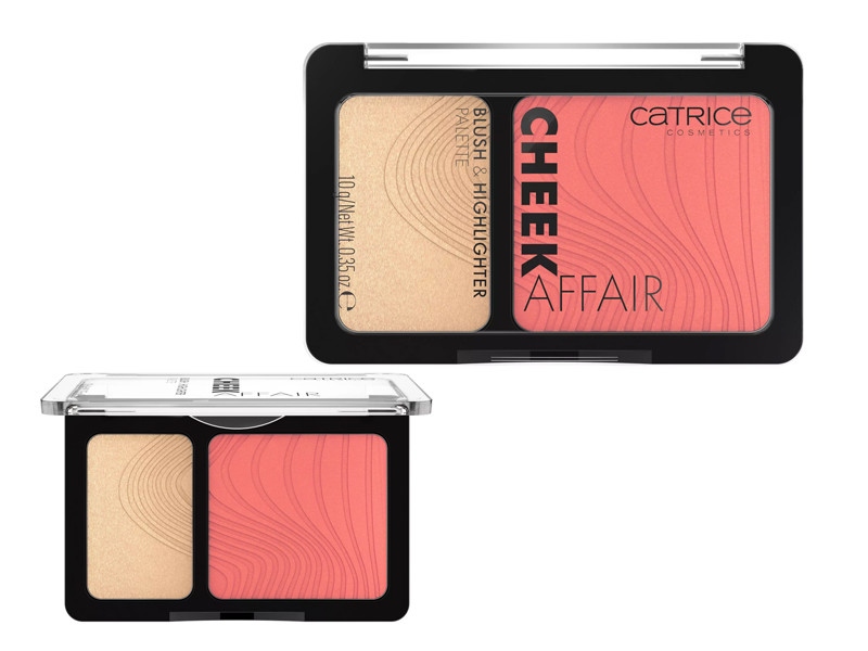 Catrice Cheek Affair Blush And Highlighter Palette 030 Hot Peach Summer