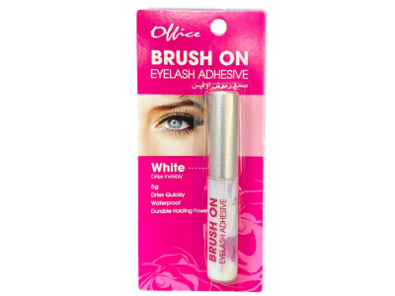 Office Brush On Eyelash Adhesive White 5g