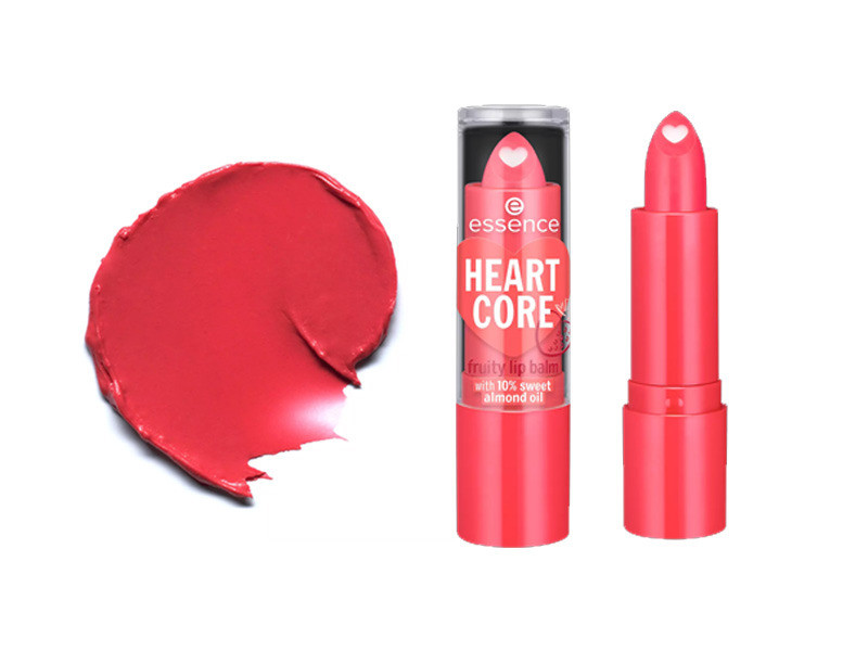 Essence Hearty Core Fruity Lip Balm 01 Crazy Cherry