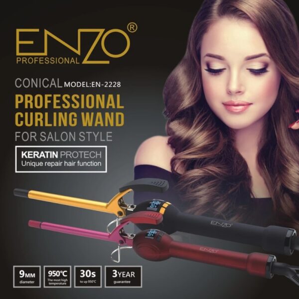 Enzo Professional Hair Culer 9mm – 950° C – En-2228