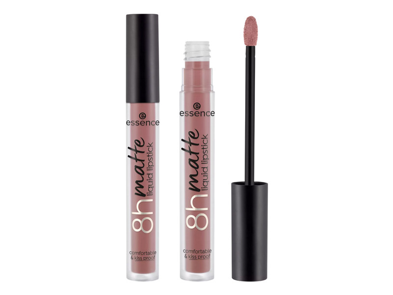 Essence 8h Matte Liquid Lipstick 02 Silky Hazelnut