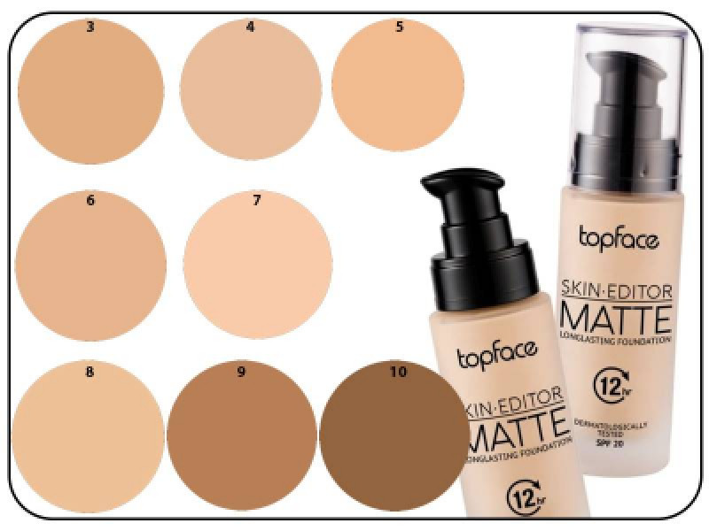 TOPFACE Skin Editor Matte Longlasting Foundation 32ml PT465