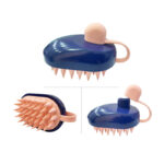 GR Silicone Head Shampoo Scalp Massage Brush BX-3842