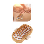 Wooden Brush for Body Massage and Muscle Relaxation Multifunctional Air