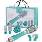 Enzo 6 in 1 Hair Styling Set, EN-750, Green