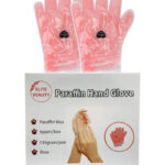 Paraffin wax hand glove -Rose