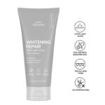 luxe organix whitening repair ultra light glow foam cleanser 150g