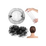 splash hair net 144 pcs (black)